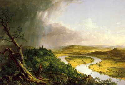 Thomas Cole, The Connecticut River Near Northampton, 1846.  Metropolitan Museum of Art, Manhattan, New York, USA