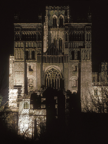 The west front of Durham Cathedral (built 1093-1133)