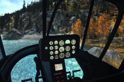 Bell 206 Helicopter Simulator