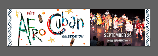 Afro Cuban Celebration / Fête Afro cubaine Saturday September 26th, 2015