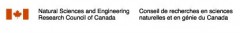 Natural Sciences and Engineering Research Council of Canada logo. Click image to go to NSERC homepage.