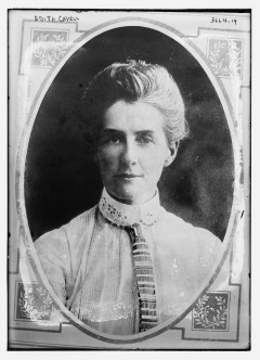 Portrait of Edith Cavell, British Nurse at Red Cross hospital in Brussels, Belgium