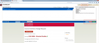 Course Inventory Change Request