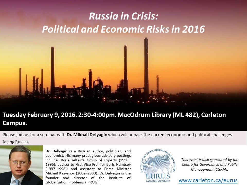 February 9 Delyagin Poster