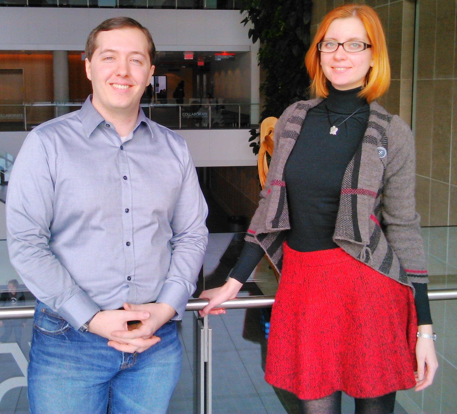 Matt Batten-Carew and Varvara Shmygalova