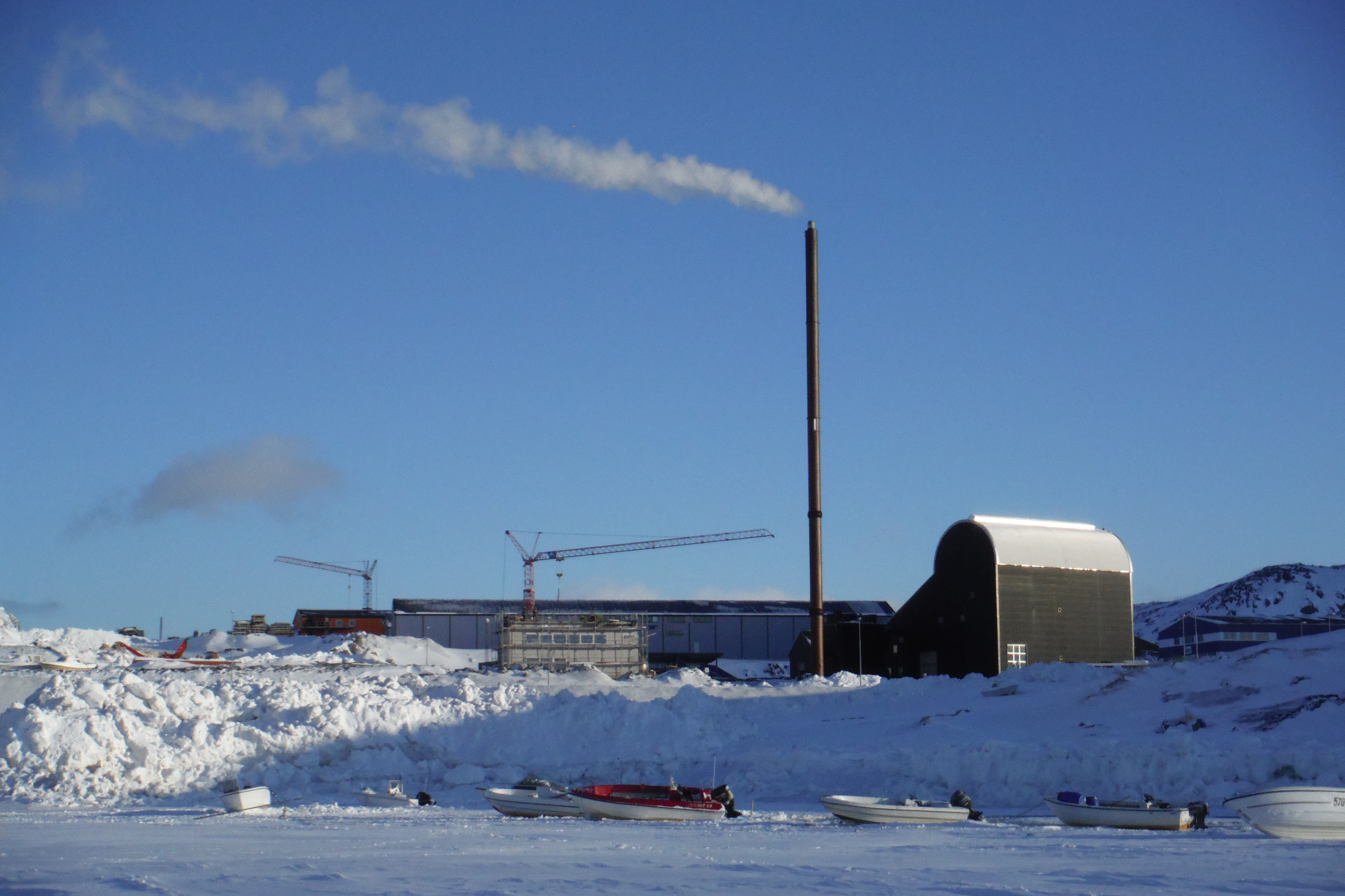 The waste incinerator