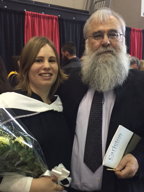 Dr. Michael Brklacich and Allison Neil