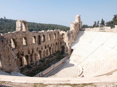 The Odeon of Herodes Atticus, slopes of the Acropolis, Athens, 161 C.E.