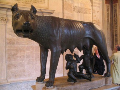 Capitoline Wolf. Musei Capitolini, Rome.