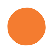 Headspace Phone App Icon: Orange circle