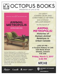 Animal Metropolis book launch poster