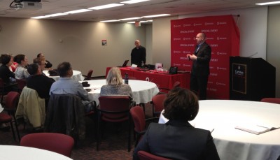 Carleton Healthy Workplace Smartphone workshop photo