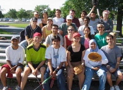 2006 baseball group shot with Willmore and Smith labs-5