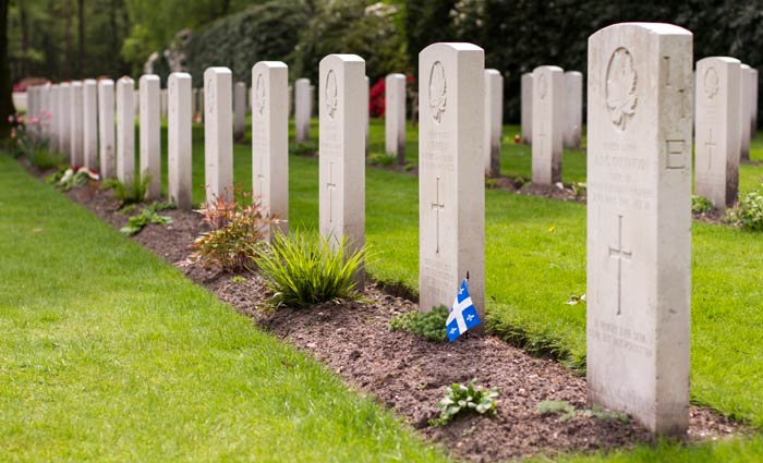 The Netherlands fell to the Germans in May 1940 and was not re-entered by Allied forces until September 1944. The great majority of those buried in Holten Canadian War Cemetery died during the last stages of the war in Holland, during the advance of the Canadian 2nd Corps into northern Germany, and across the Ems in April and the first days of May 1945. After the end of hostilities their remains were brought together into this cemetery. Holten Canadian War Cemetery contains 1,393 Commonwealth burials of the Second World War.