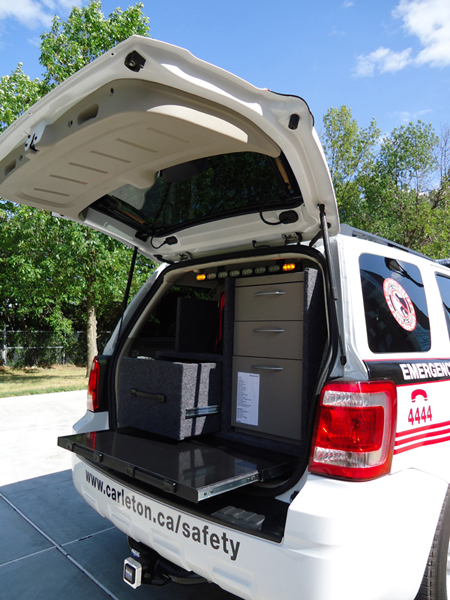 Campus Safety Services at Carleton University unveils new patrol vehicle