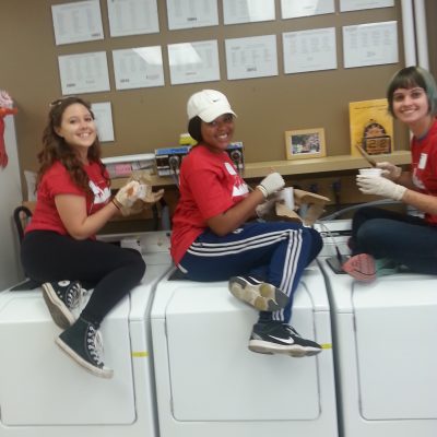 Day 18: It is always laundry day when you volunteer with the Community Laundry Cooperative. 