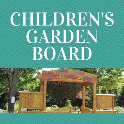 Day 33: October 23 at the Children's Garden Board!
