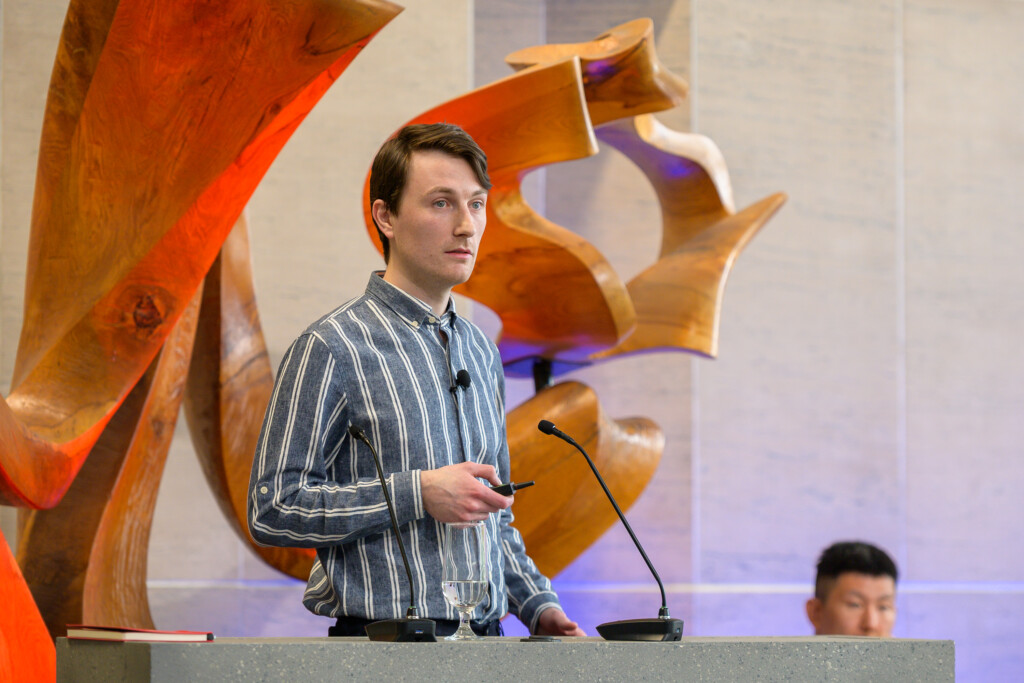 Owen Barrigar discussing improvements to oil and gas methane quantification.