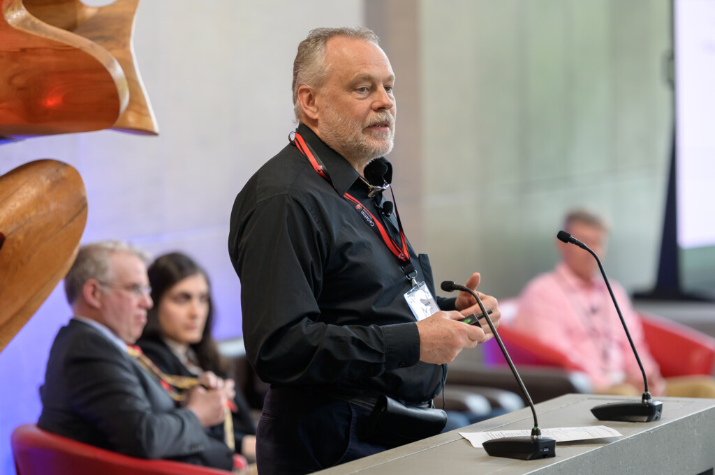 Dan Zimmerle presenting updates on METEC trials of continuous monitoring solutions