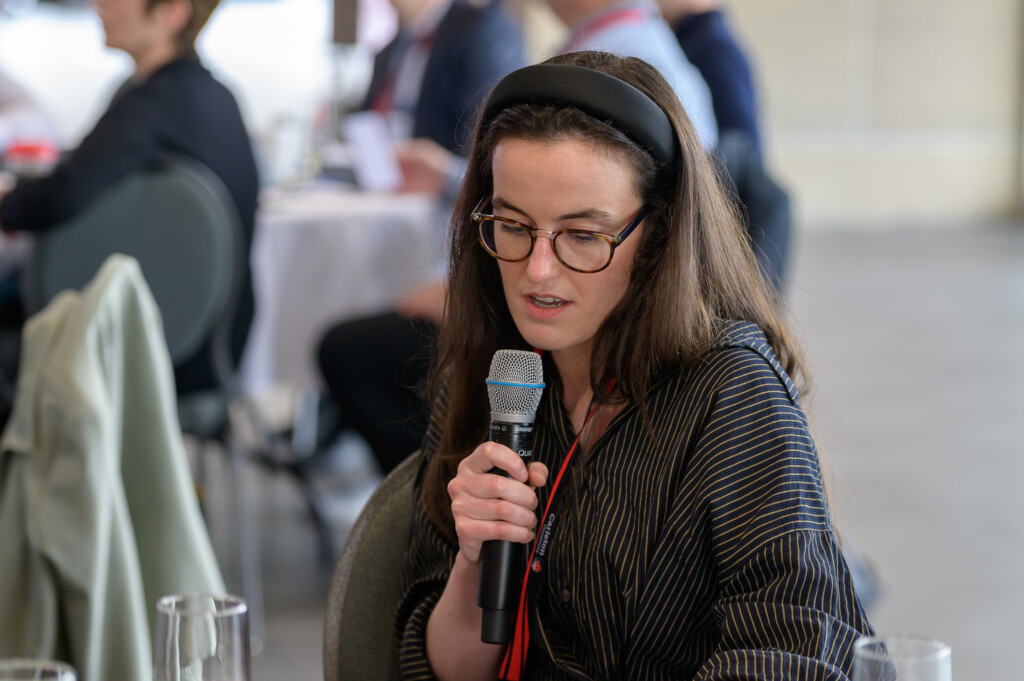Participants engaging during a facilitated discussion session.