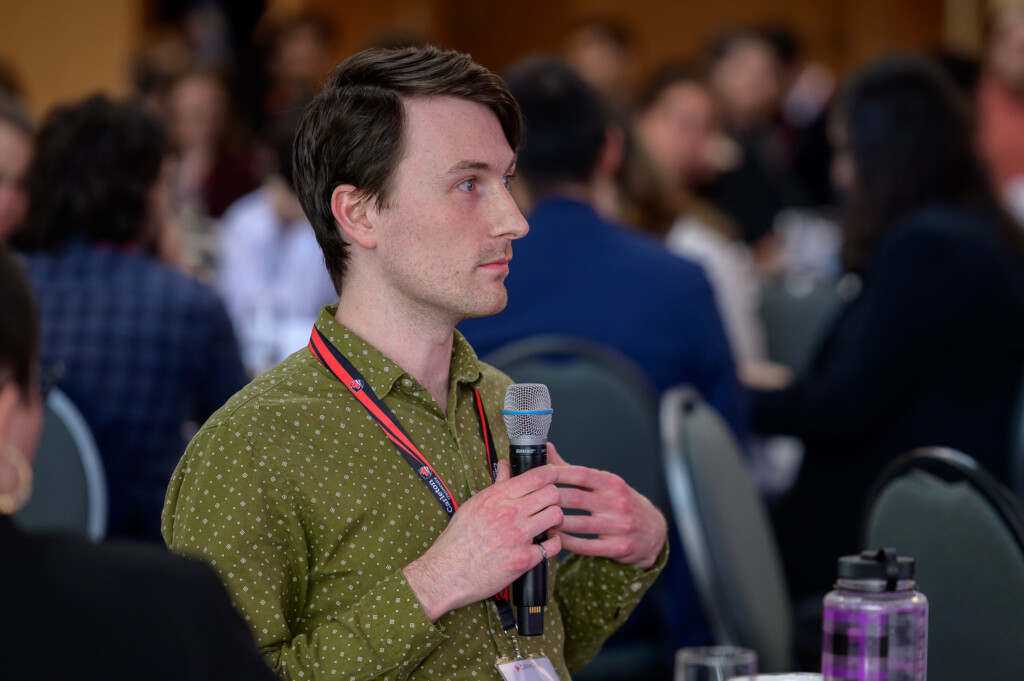 Participants engaging during a facilitated discussion session.