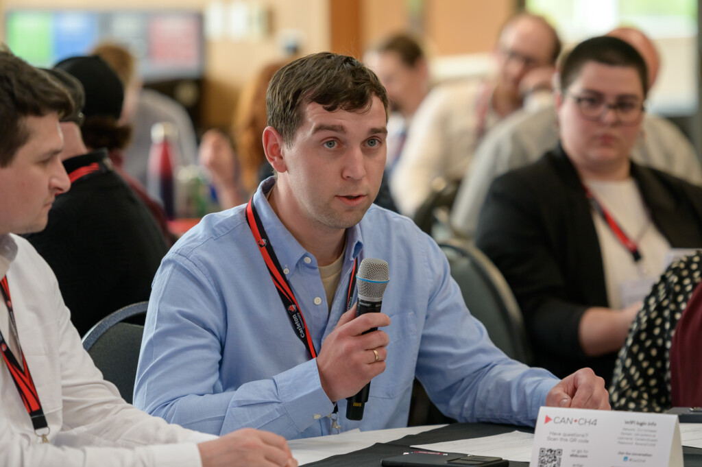 Participants engaging during a facilitated discussion session.