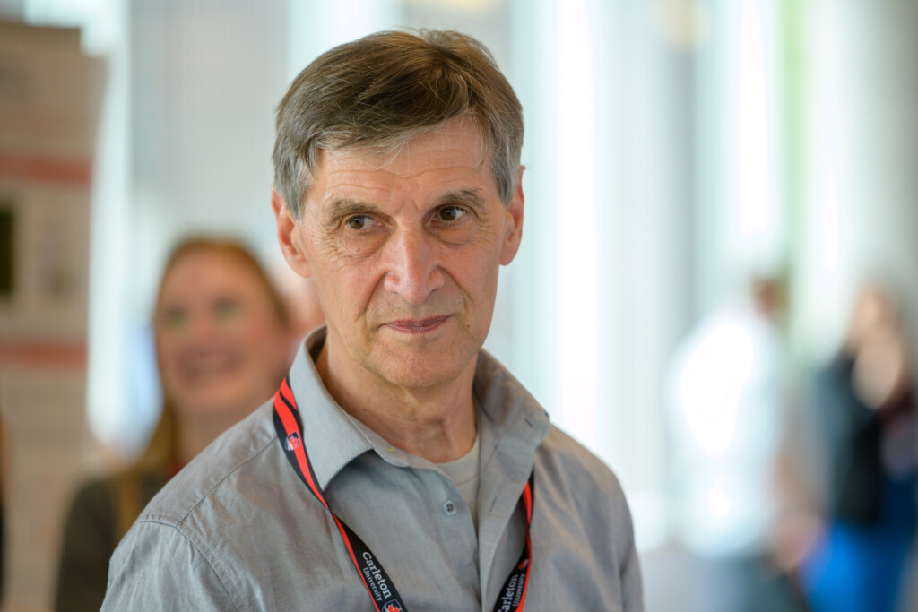 Attendees networking during CanCH₄ Symposium social hour