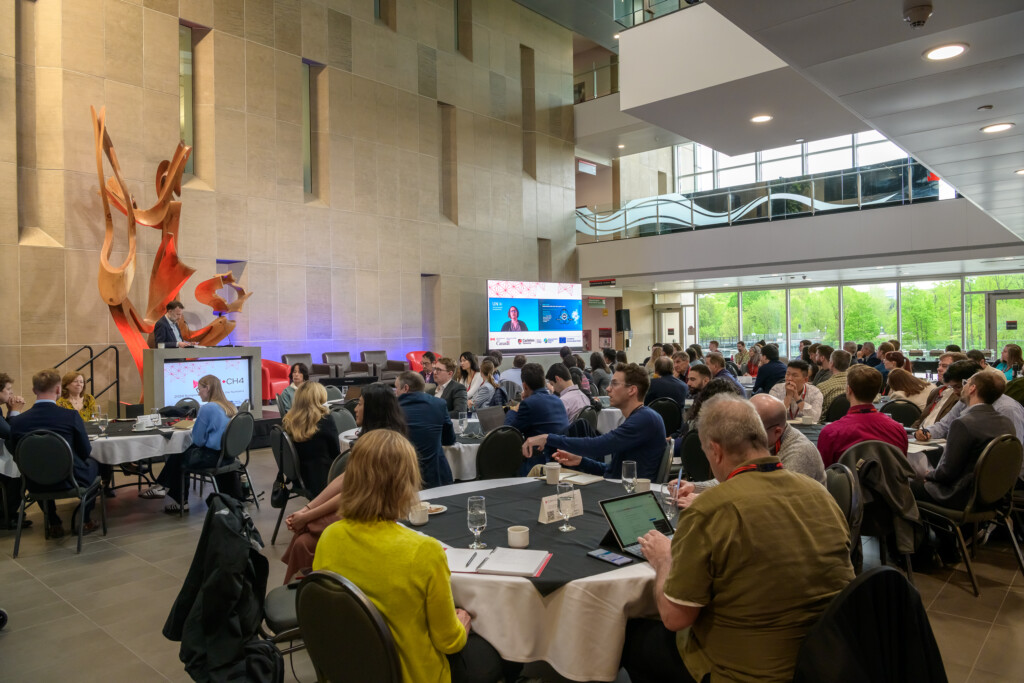 Attendees listening during a CanCH₄ Symposium session