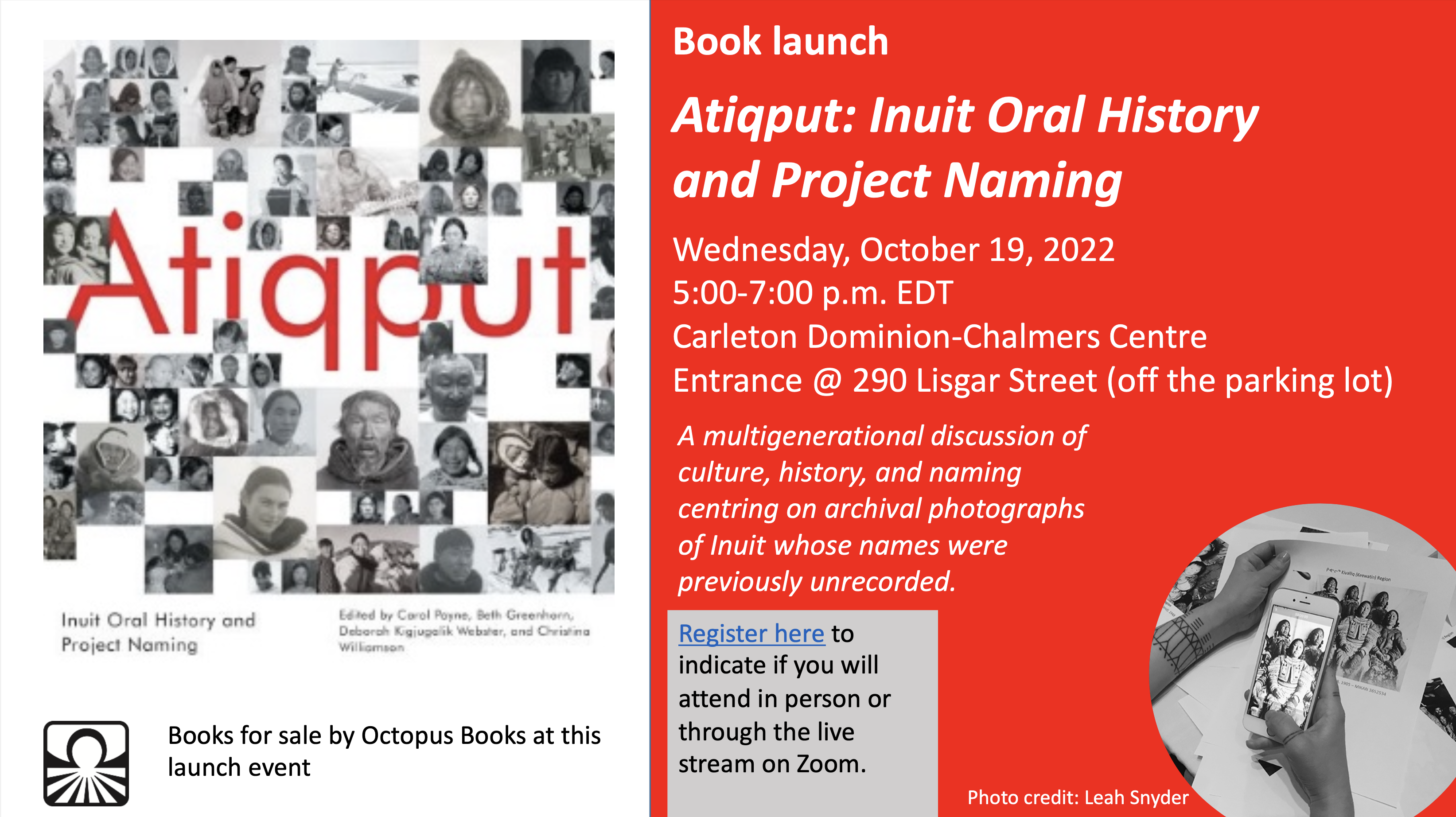Poster for Atiqput book launch