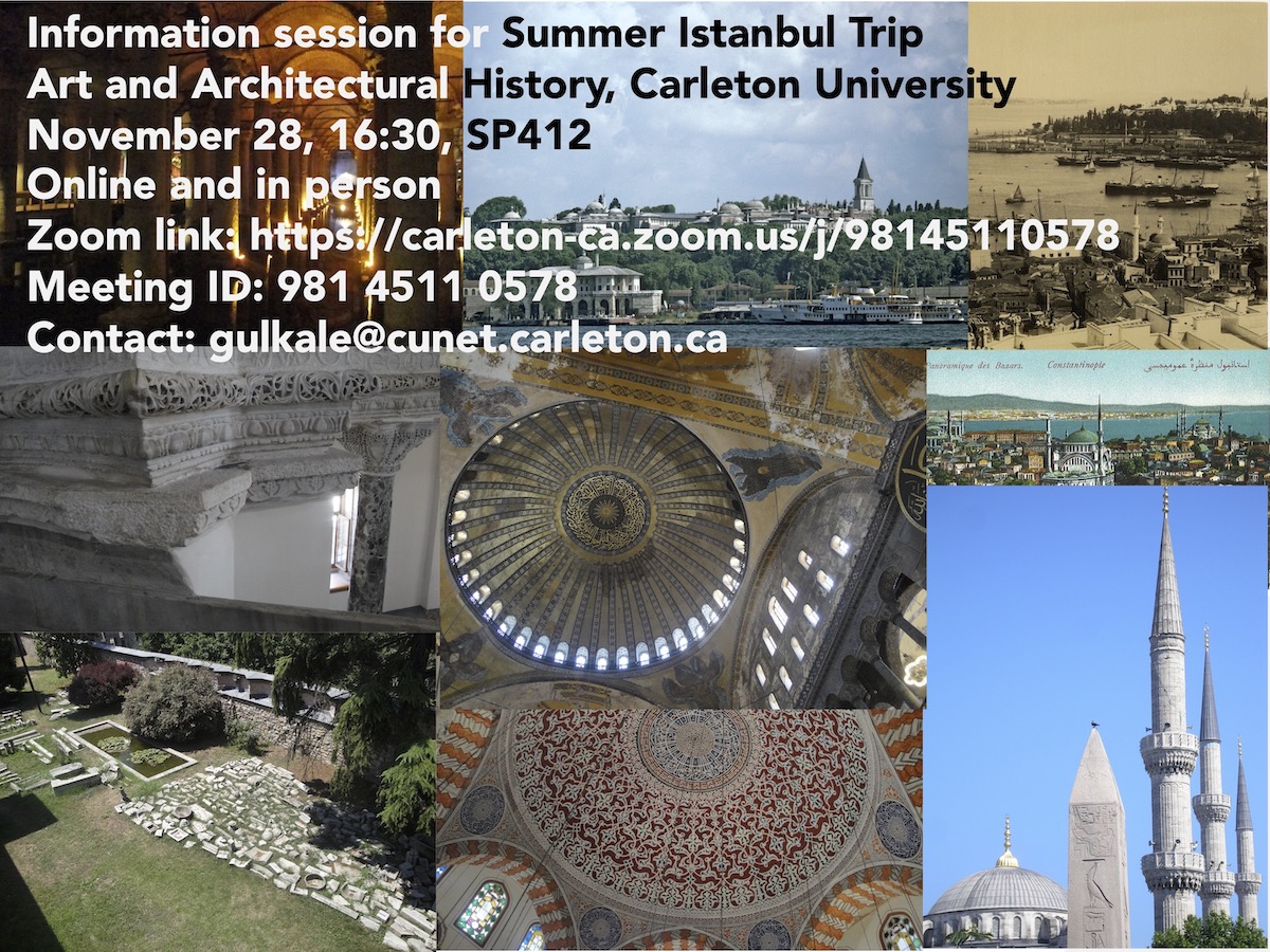 Istanbul info session poster