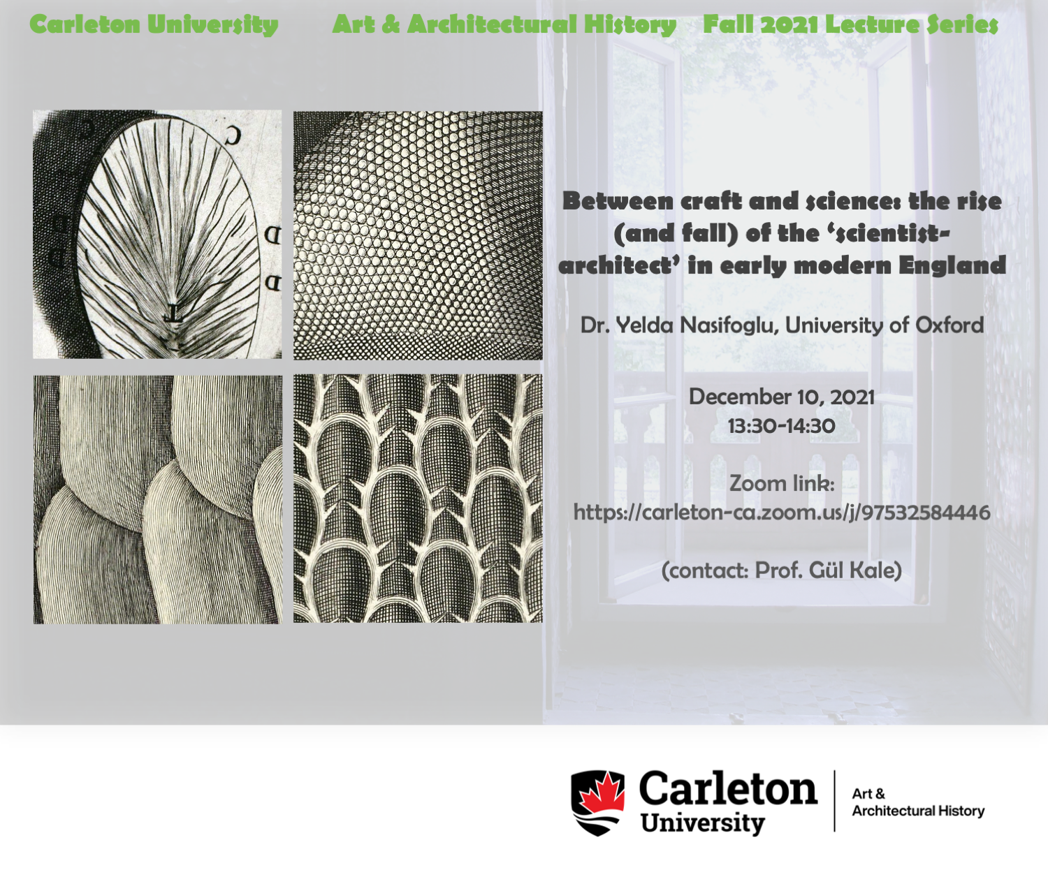 Poster for AHH Lecture Series Event - December 10, 2
