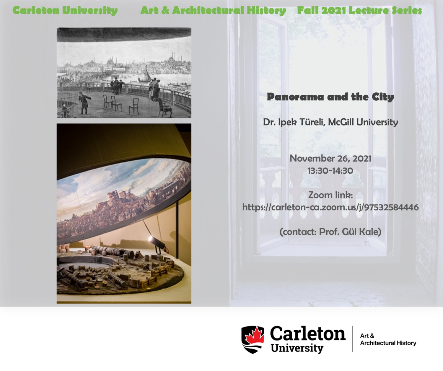 Poster for AHH Lecture Series Event - November 26, 2