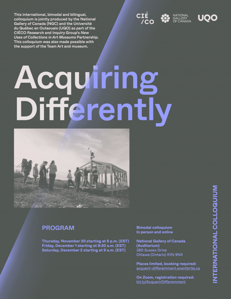 Attend the NGC Colloquium Acquiring Differently (Nov. 30Dec.2) Art