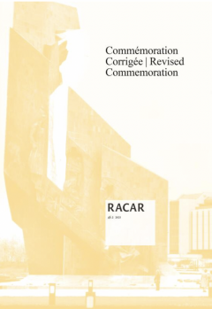 Cover of the Fall 2021 Issue of RACAR