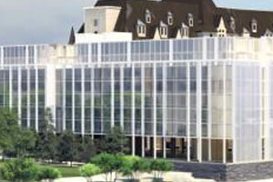 Proposed Designer Image of new addition to Chateau Laurier