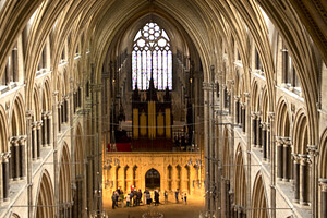 English Gothic Church interior