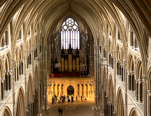 English Gothic Church interior