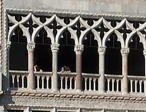 Exterior detail of Venice Charter Home