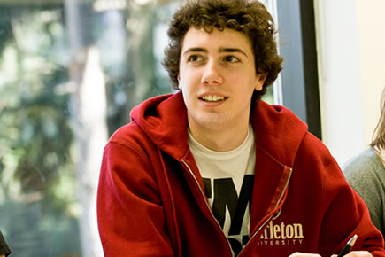 Photo of an undergraduate student