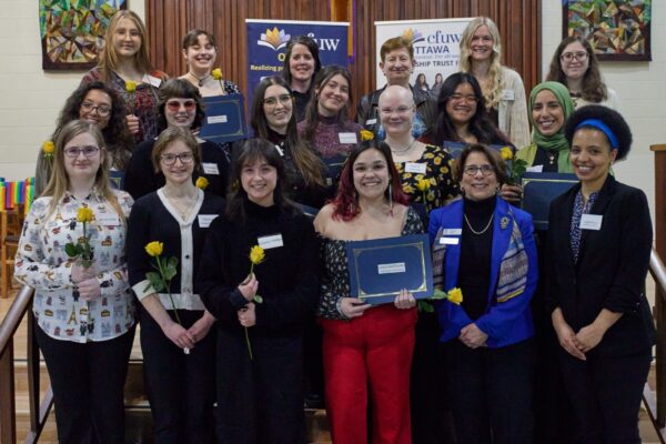 Group at CFUW Awards