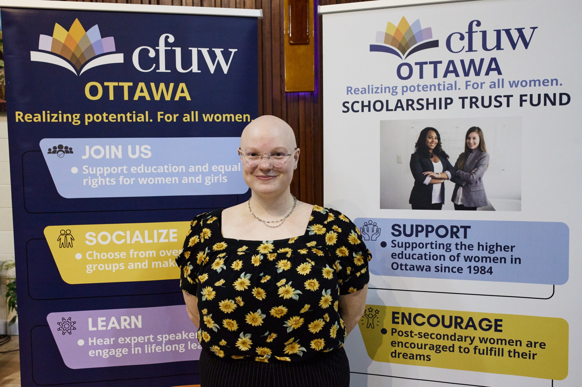 Sophie Drache at the CFUW Awards