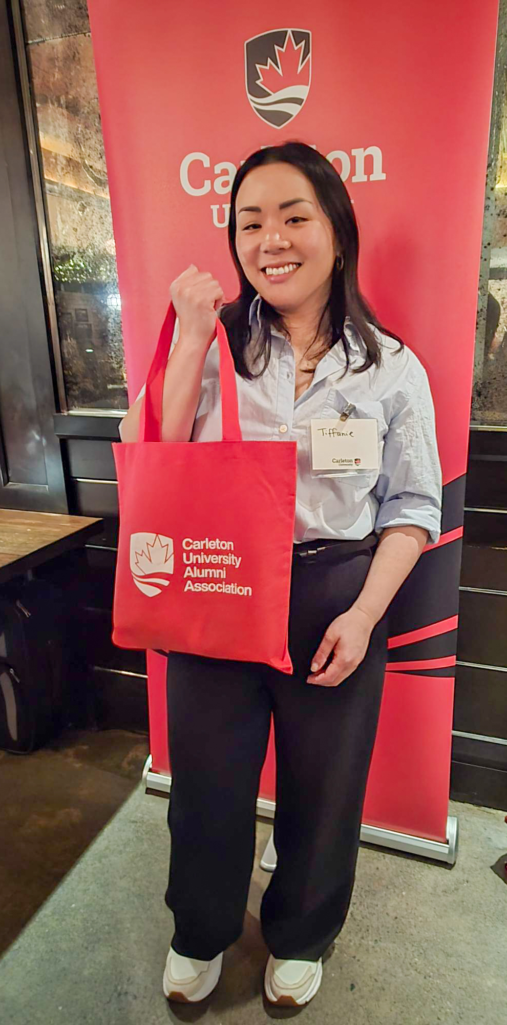 Attendee at the NPSIA Alumni Spring Social on May 14, 2026.