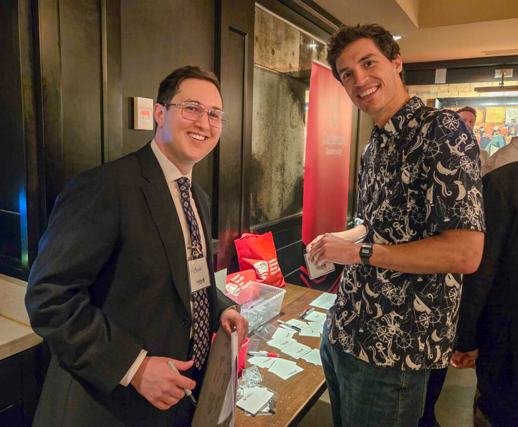 Attendees at the NPSIA Alumni Spring Social on May 14, 2026.