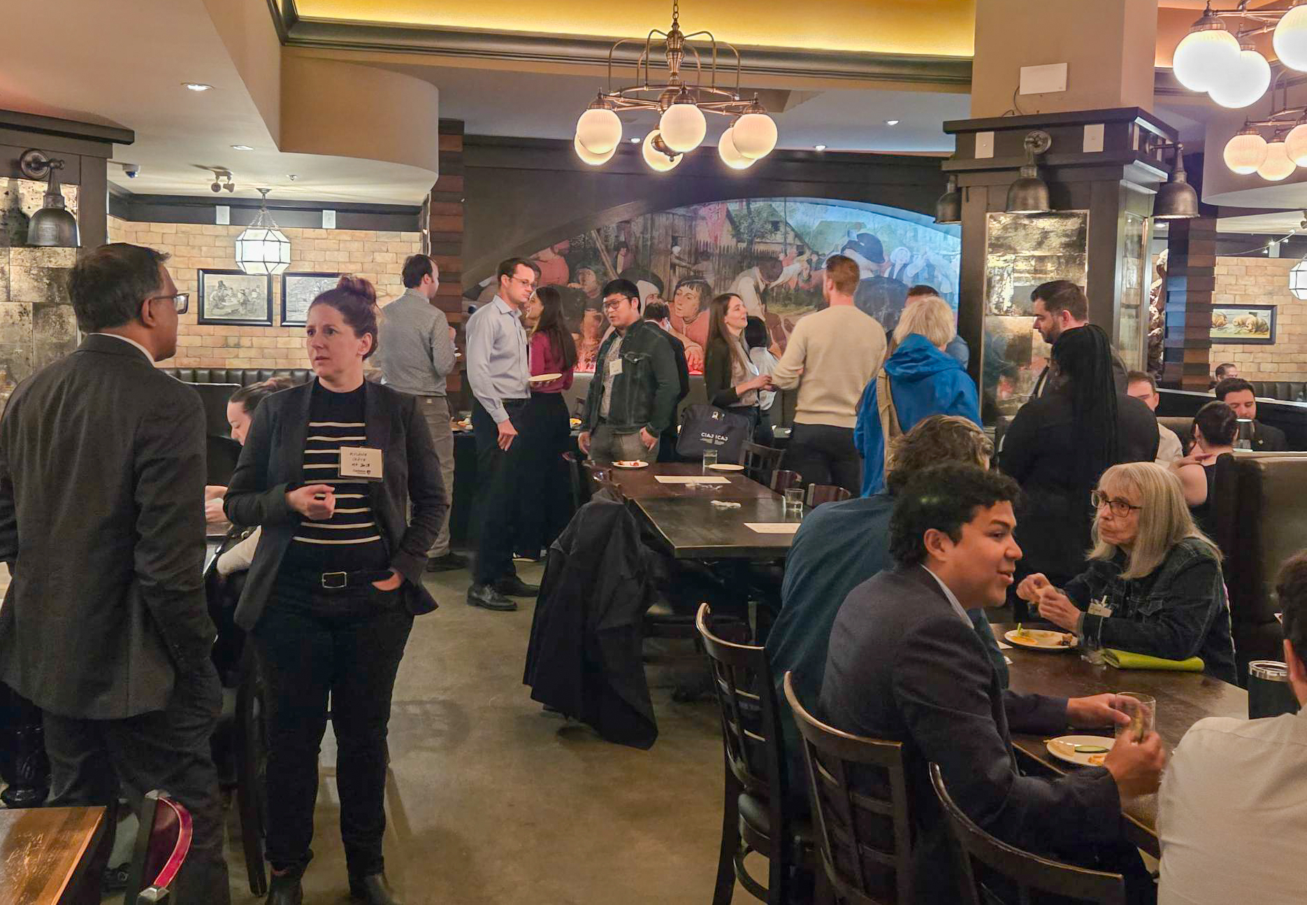 Attendees at the NPSIA Alumni Spring Social on May 14, 2026.