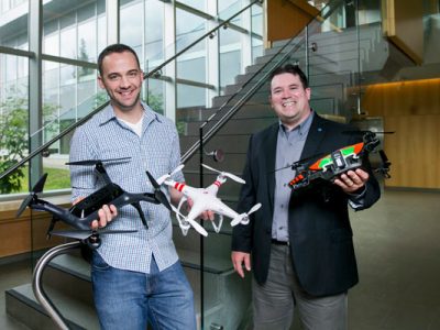 Photo for the news post: Carleton unmanned air system survey research published in international trade journal