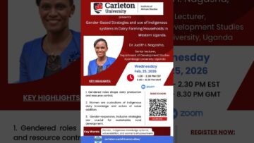 Thumbnail for: Gender-Based Strategies and use of indigenous systems in Dairy Farming Households in Western Uganda