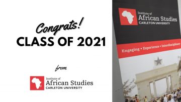 Thumbnail for: Message from the Institute of African Studies