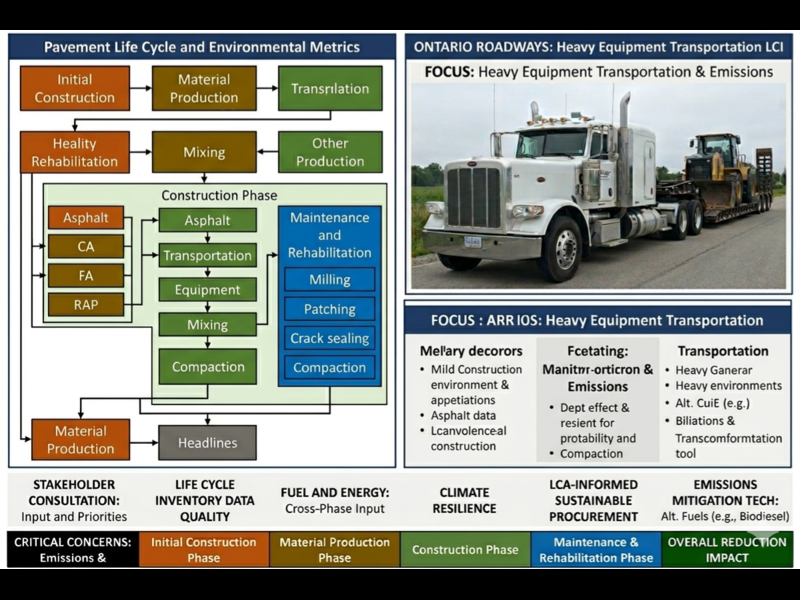 Life Cycle Assessment of Asphalt Pavements for Sustainable ...