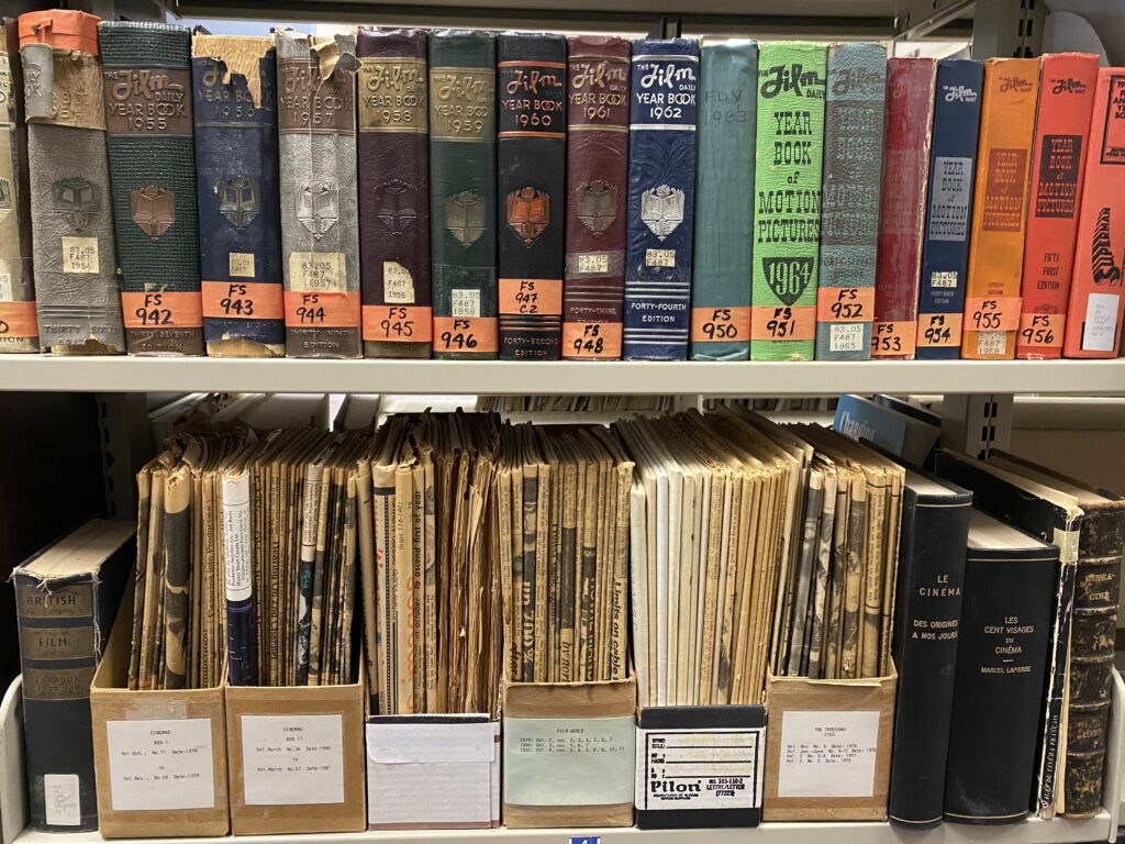 Image of books from AVRC collection