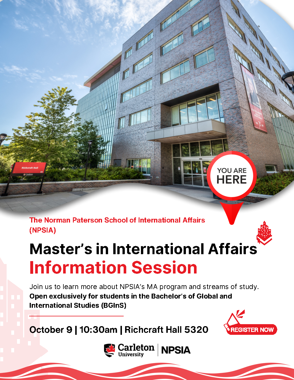 Master's in International Affairs Info Session Events Bachelor of